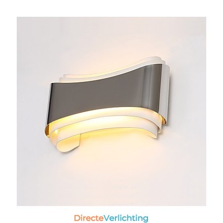 Geïntegreerde moderne eigentijdse chromen functie voor sfeerverlichting Wandlampen Wandlamp Geïntegreerde moderne eigentijdse chromen functie voor sfeerverlichting Wandlampen Wandlamp
