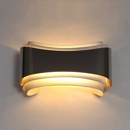 Geïntegreerde moderne eigentijdse chromen functie voor sfeerverlichting Wandlampen Wandlamp