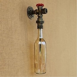 Amber Water Wandlamp Met Schakelaar Wandlamp