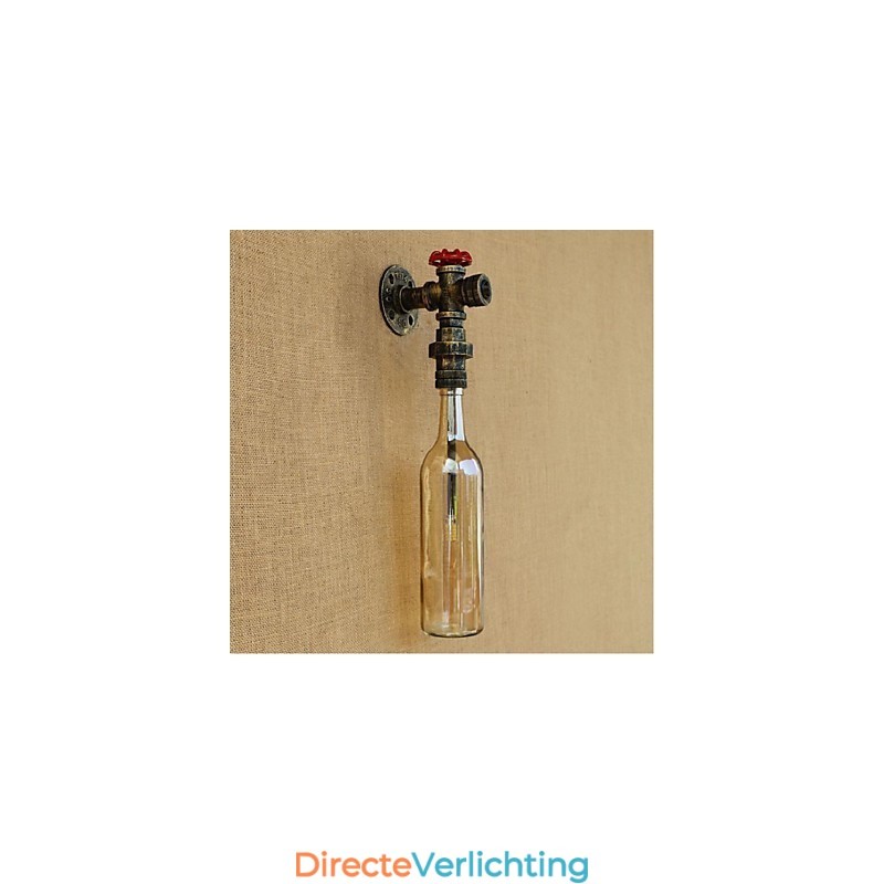 Amber Water Wandlamp Met Schakelaar Wandlamp