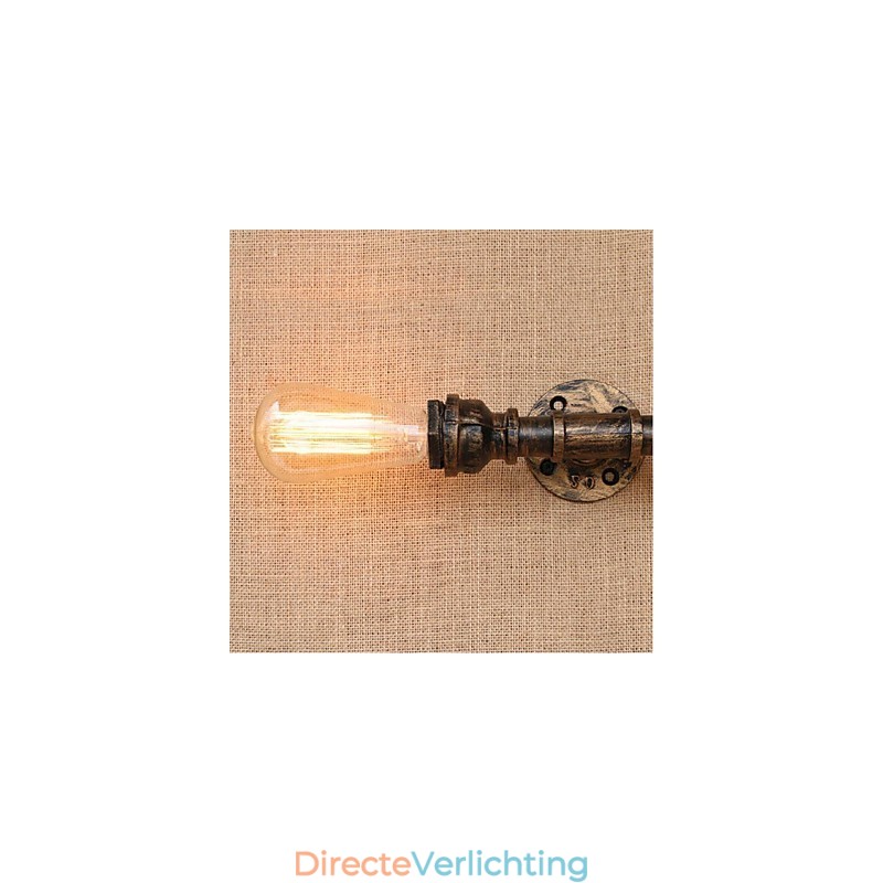 Nostalgia Eenvoudige Waterpijp Decoratieve Kleine Wandlamp Wandlamp