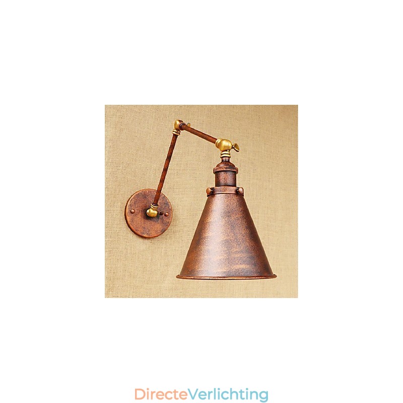 Lange arm Half roest Retro Creatieve Nostalgische Intrekbare Opvouwbare Wandlampen Wandlamp