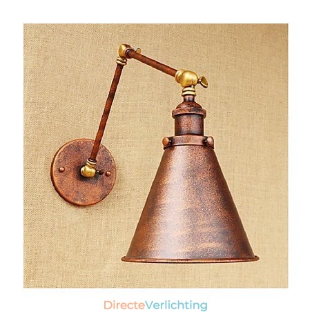Lange arm Half roest Retro Creatieve Nostalgische Intrekbare Opvouwbare Wandlampen Wandlamp