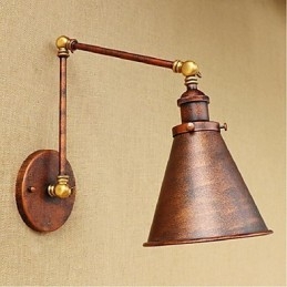 Lange arm Half roest Retro Creatieve Nostalgische Intrekbare Opvouwbare Wandlampen Wandlamp