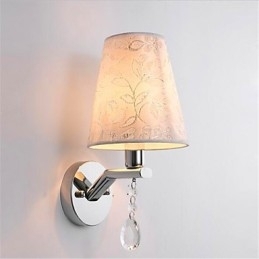 Moderne eigentijdse zilveren functie voor kristalsfeerverlichting wandlampen wandlamp