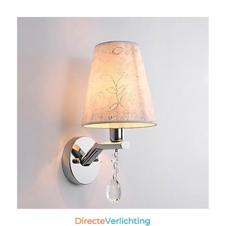 Moderne eigentijdse zilveren functie voor kristalsfeerverlichting wandlampen wandlamp Moderne eigentijdse zilveren functie voor kristalsfeerverlichting wandlampen wandlamp