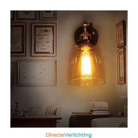Industriële Edison Simplicity Glazen Wandlamp Metalen Basiskap Eetkamer Studeerkamer Kantoor Gang Wandlamp Industriële Edison Simplicity Glazen Wandlamp Metalen Basiskap Eetkamer Studeerkamer Kantoor Gang Wandlamp
