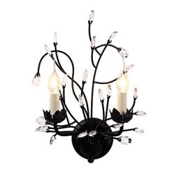 Moderne, eigentijdse, traditionele, klassieke, rustieke, landelijke schildering met kristallen verlichting