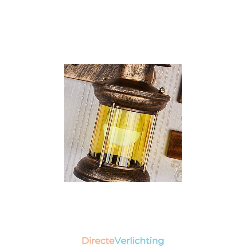Rustieke Lodge Schilderij Kenmerk voor Mini Stijl Uplight Wandlampen Wandlamp