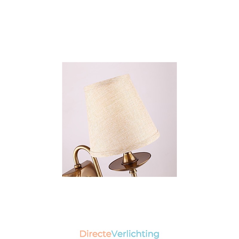 Traditionele klassieke gegalvaniseerde functie voor oogbescherming Downlight wandlampen wandlamp