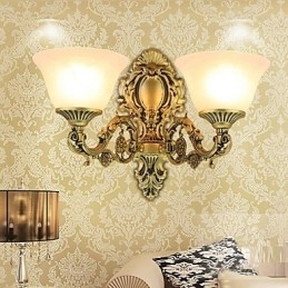 Moderne eigentijdse rustieke lodge landelijke andere kenmerken voor mini-stijl downlight wandlampen wandlamp