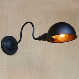 Retro Zwart Hoogwaardige Persoonlijkheid Nachtkastje Slaapkamer Studeerkamer Draaiend Rond Decoratieve Muur Gangpad