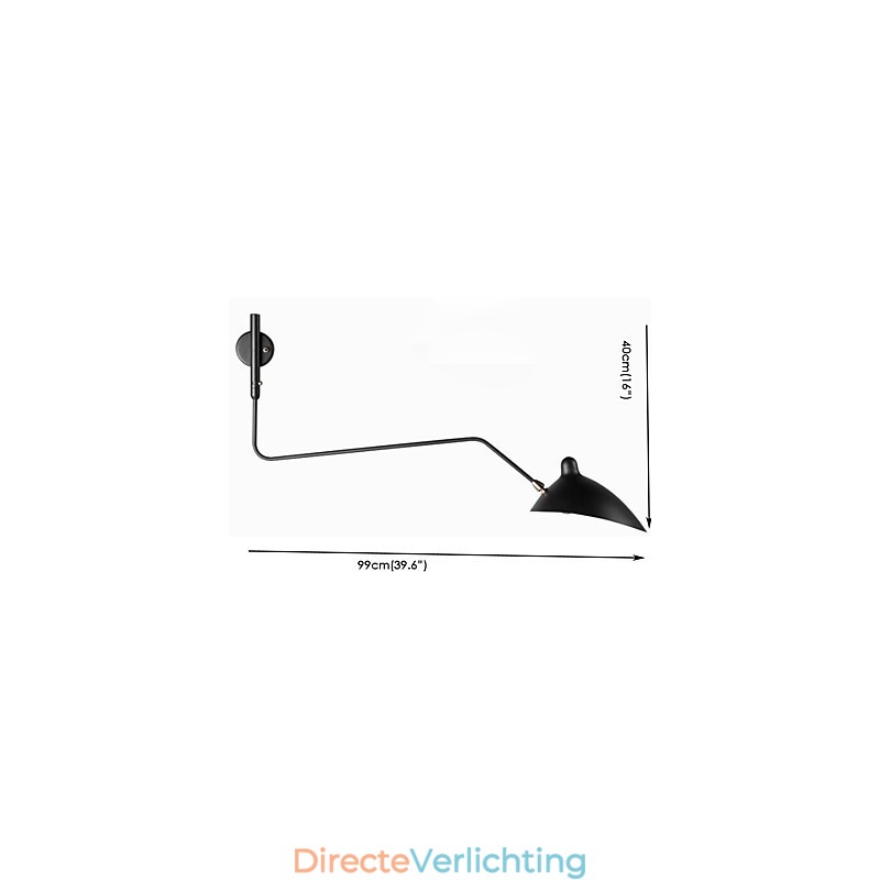 Moderne hedendaagse schilderfunctie voor Swing Arm Ambient Light Swing Arm Lights Wandlamp