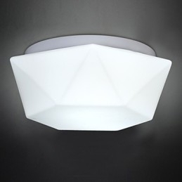 Creatieve witte diamanten glazen koepellamp absorberen