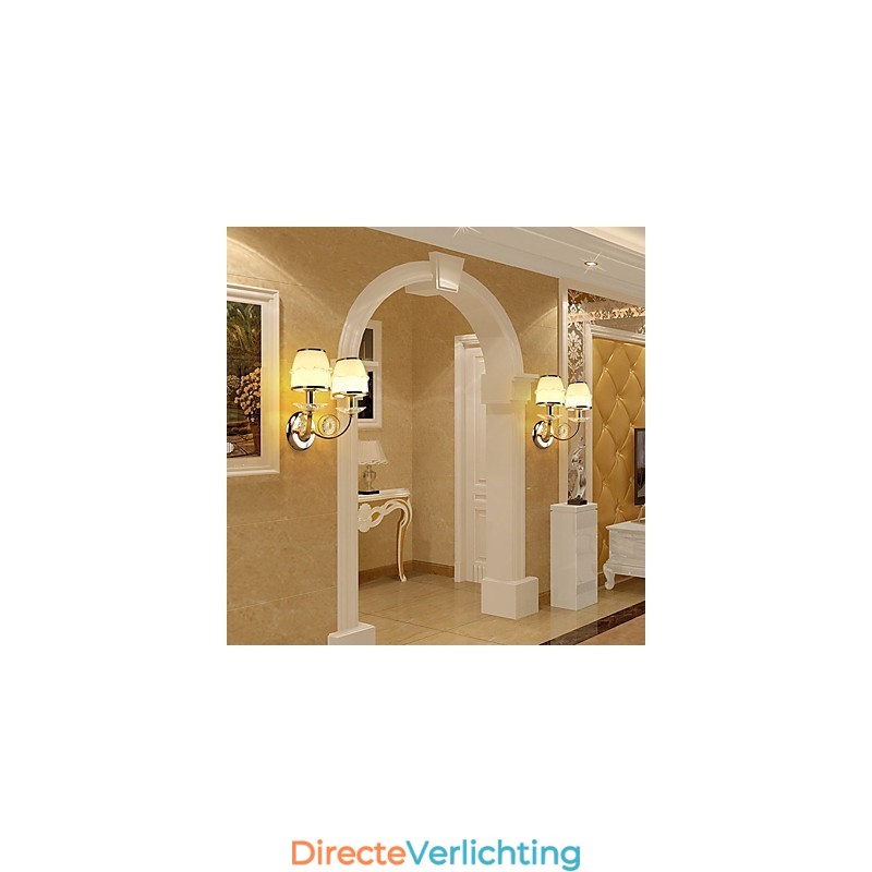 Moderne eigentijdse gegalvaniseerde functie voor oogbescherming, sfeerverlichting, wandlampen, wandlamp