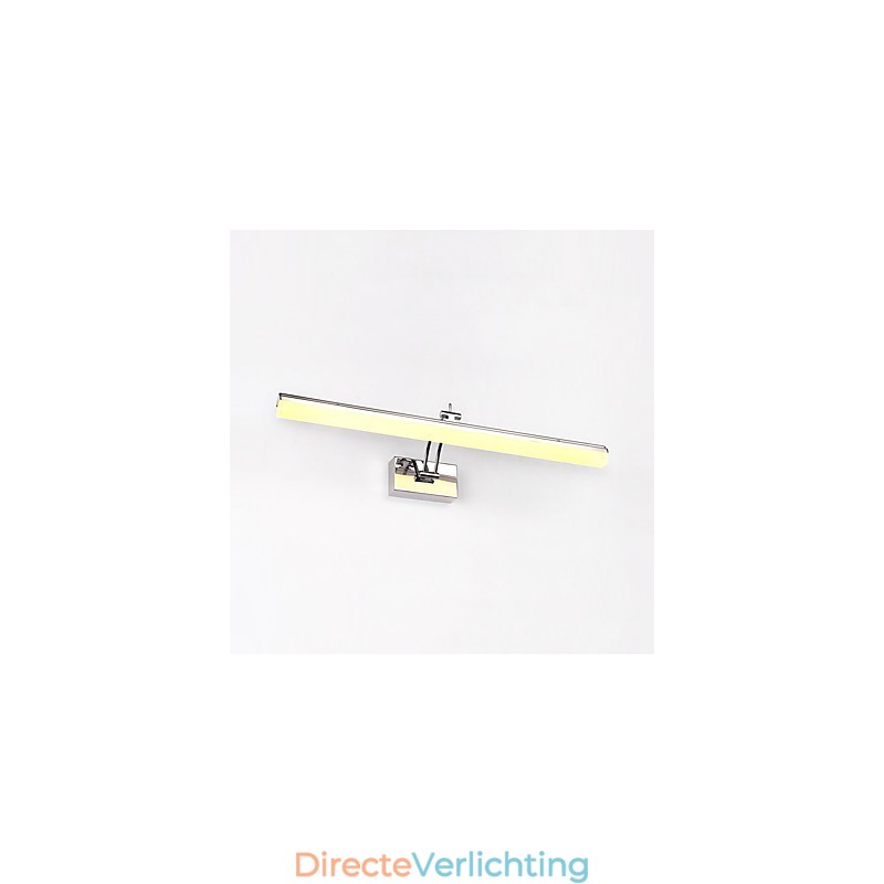 Geïntegreerde moderne eigentijdse chromen functie voor sfeerverlichting badkamerverlichting wandlamp