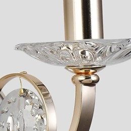 Moderne eigentijdse gegalvaniseerde functie voor oogbescherming, sfeerverlichting, wandlampen, wandlamp