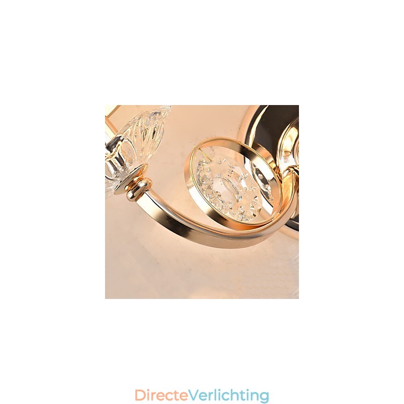 Moderne eigentijdse gegalvaniseerde functie voor oogbescherming, sfeerverlichting, wandlampen, wandlamp