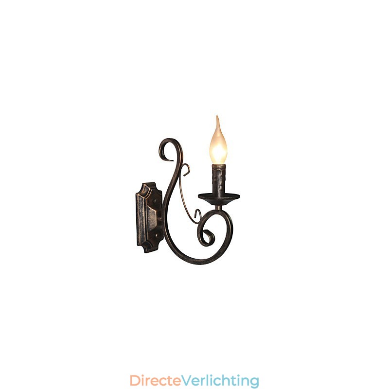 Mini Retro Wandlamp Hal Metalen Kaars Vorm Wandlamp Verlichting