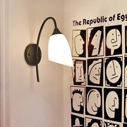 Traditionele klassieke landelijke retro schilderijfunctie voor wandlampen wandlamp