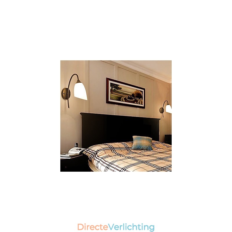 Traditionele klassieke landelijke retro schilderijfunctie voor wandlampen wandlamp