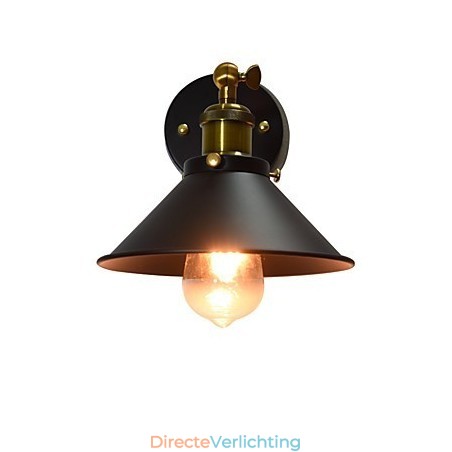 Verf enkele muur ijzeren wandlamp domme zwarte lichtzwaardlamp op muur Verf enkele muur ijzeren wandlamp domme zwarte lichtzwaardlamp op muur
