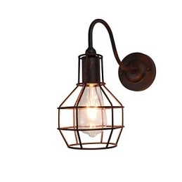 Wandlamp Wandlampen Muur Roestkleurige Retro Wandlamp
