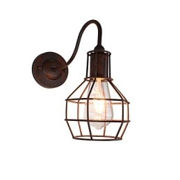 Wandlamp Wandlampen Muur Roestkleurige Retro Wandlamp