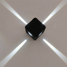 Moderne lichte aluminium wandlamp met plafondbevestiging, decoratieve wandlampen
