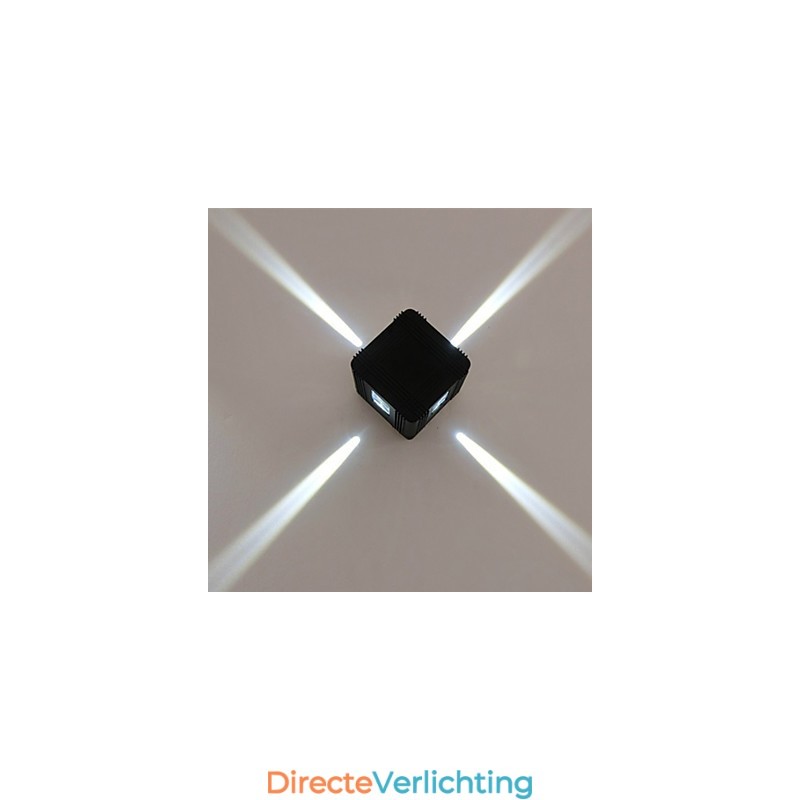 Moderne lichte aluminium wandlamp met plafondbevestiging, decoratieve wandlampen
