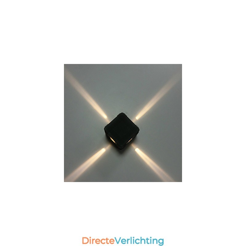 Moderne lichte aluminium wandlamp met plafondbevestiging, decoratieve wandlampen