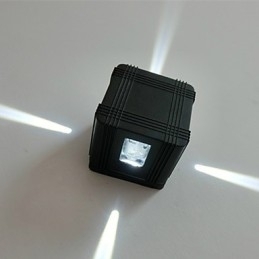 Moderne lichte aluminium wandlamp met plafondbevestiging, decoratieve wandlampen