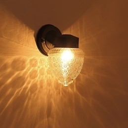 Moderne eigentijdse zwarte oxide afwerkingsfunctie voor mini-stijl sfeerverlichting wandlampen wandlamp