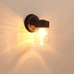 Wandlamp Moderne Hedendaagse Zwarte Oxide Afwerking Kenmerk voor Mini Stijl Sfeerverlichting Wandlampen