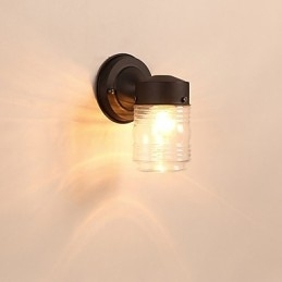 Wandlamp Moderne Hedendaagse Zwarte Oxide Afwerking Kenmerk voor Mini Stijl Sfeerverlichting Wandlampen