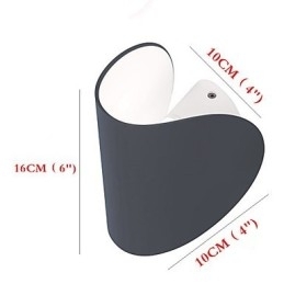 Moderne hedendaagse schilderfunctie voor Mini-stijl Ambient Light Wandlampen Wandlamp Persoonlijkheidswandlamp