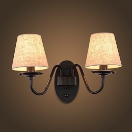 Rustieke Lodge Eenvoudige Vintage Schilderij Feature Ambient Light Wandlampen Wandlamp