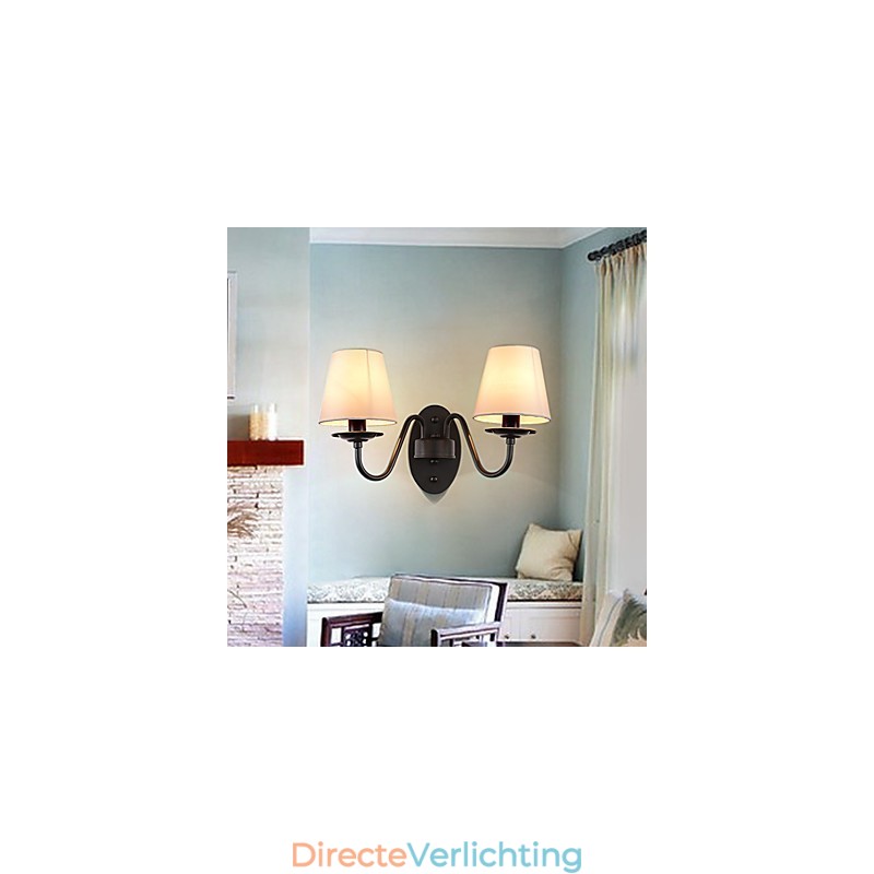 Rustieke Lodge Eenvoudige Vintage Schilderij Feature Ambient Light Wandlampen Wandlamp