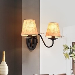 Rustieke Lodge Eenvoudige Vintage Schilderij Feature Ambient Light Wandlampen Wandlamp