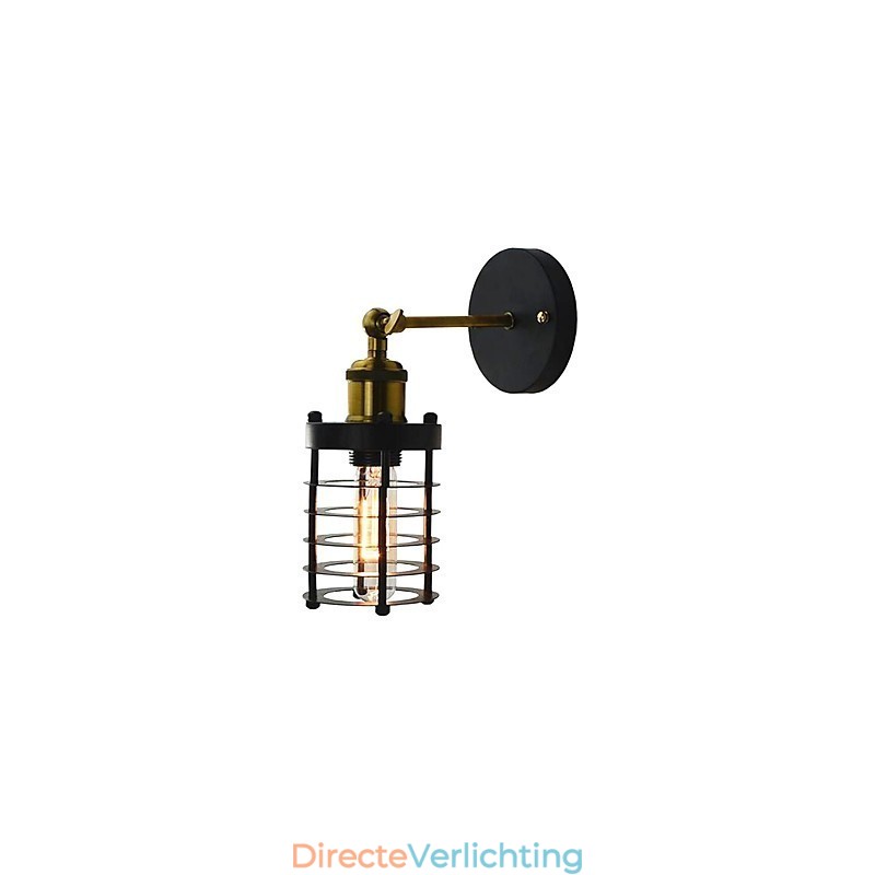 Eenvoudige vintage landelijke retro schilderijfunctie voor mini-stijl sfeerverlichting wandlampen