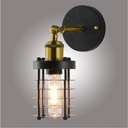 Eenvoudige vintage landelijke retro schilderijfunctie voor mini-stijl sfeerverlichting wandlampen
