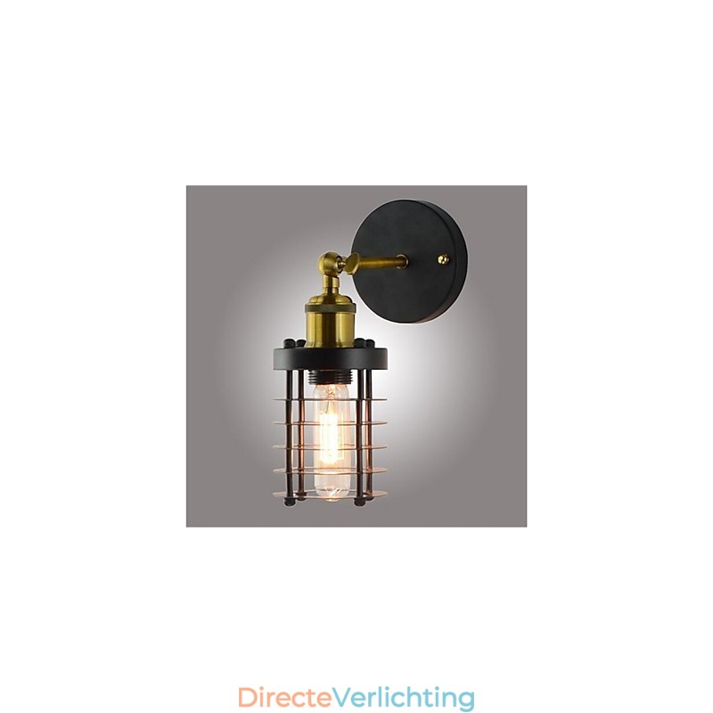 Eenvoudige vintage landelijke retro schilderijfunctie voor mini-stijl sfeerverlichting wandlampen