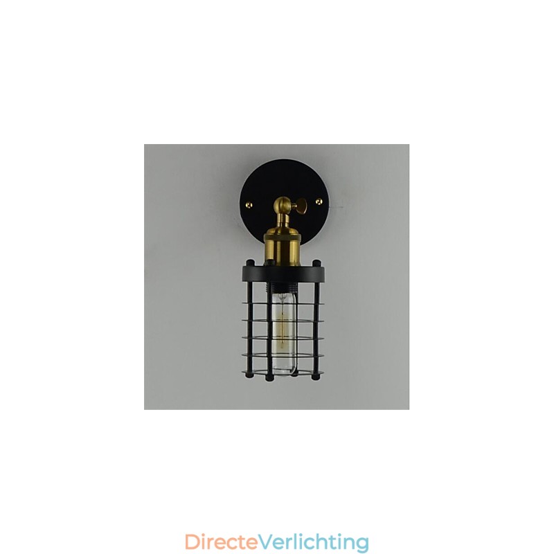 Eenvoudige vintage landelijke retro schilderijfunctie voor mini-stijl sfeerverlichting wandlampen