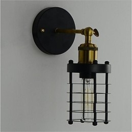 Eenvoudige vintage landelijke retro schilderijfunctie voor mini-stijl sfeerverlichting wandlampen