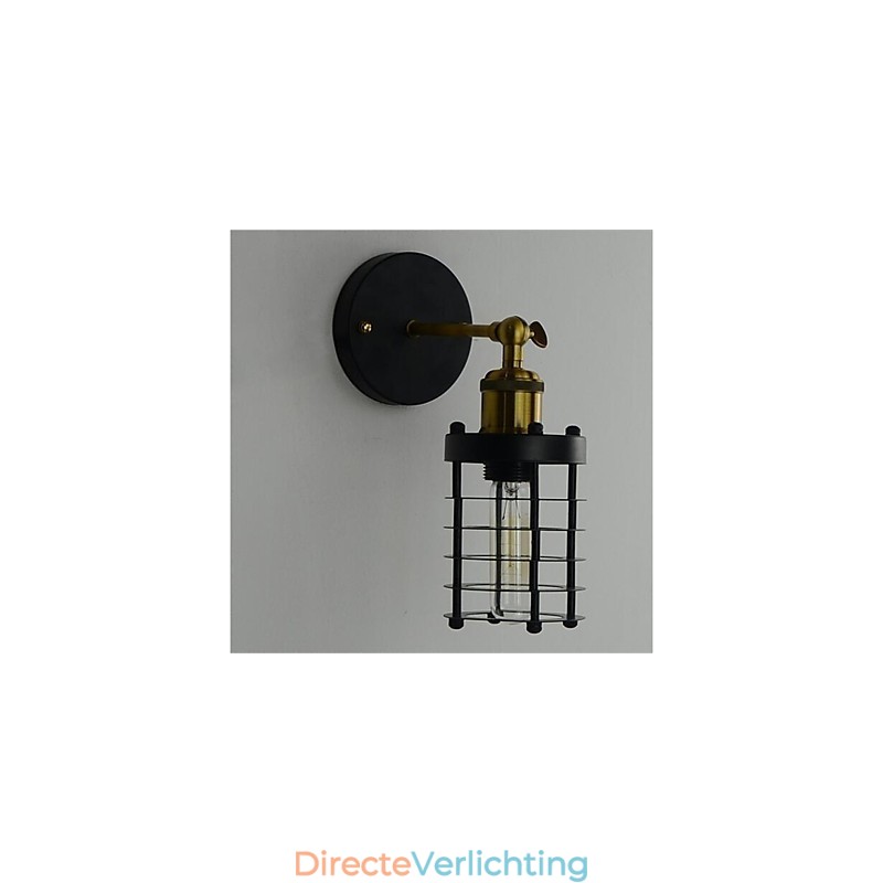 Eenvoudige vintage landelijke retro schilderijfunctie voor mini-stijl sfeerverlichting wandlampen