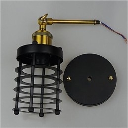 Eenvoudige vintage landelijke retro schilderijfunctie voor mini-stijl sfeerverlichting wandlampen