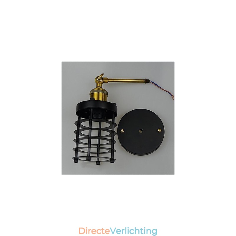 Eenvoudige vintage landelijke retro schilderijfunctie voor mini-stijl sfeerverlichting wandlampen