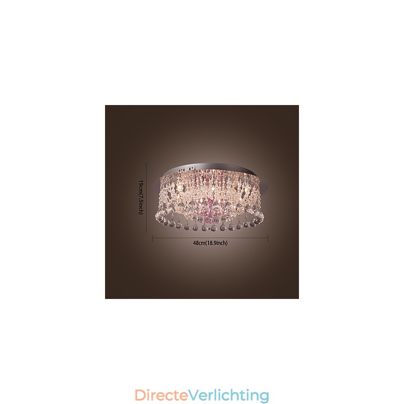Luxe Kristallen Kroonluchter met 12 lampen Louis Design