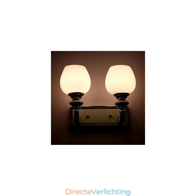 Moderne eigentijdse gegalvaniseerde kenmerkende uplight wandlampen wandlamp