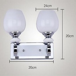 Moderne eigentijdse gegalvaniseerde kenmerkende uplight wandlampen wandlamp